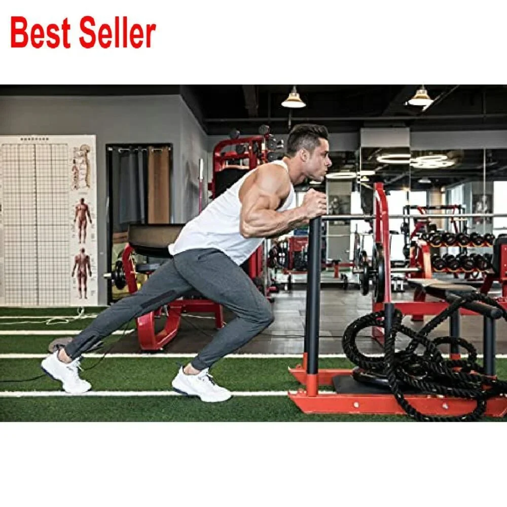 Slim Fit Joggers with Mesh Panels Zipper Pockets Activewear Gym Training Pants